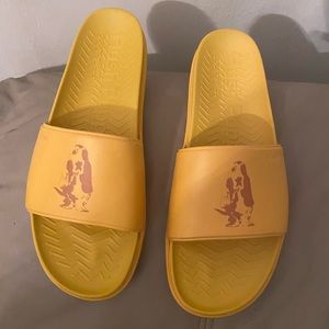Hush puppies flip flops